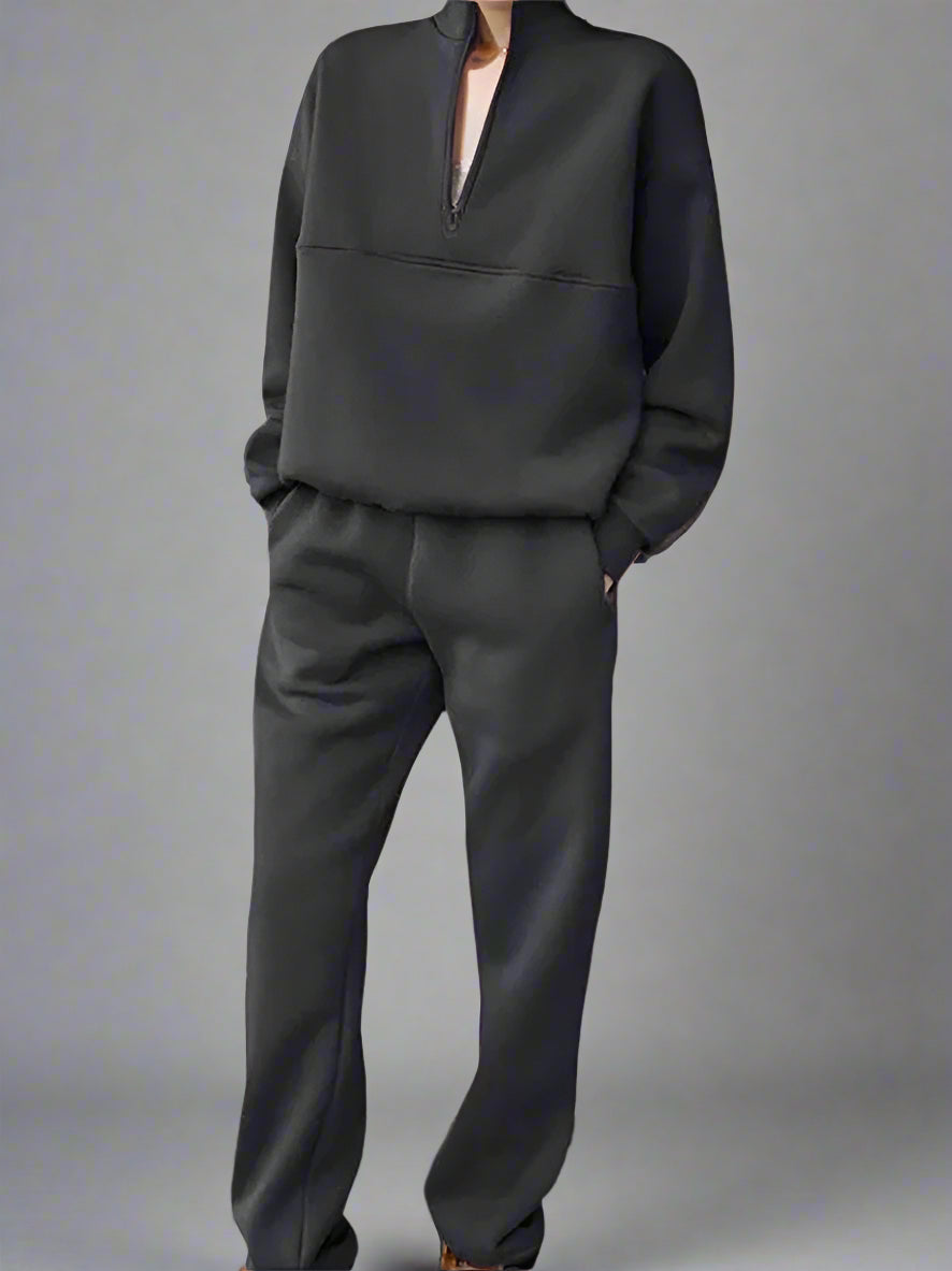 סט חליפה עם רוכסן מרלו