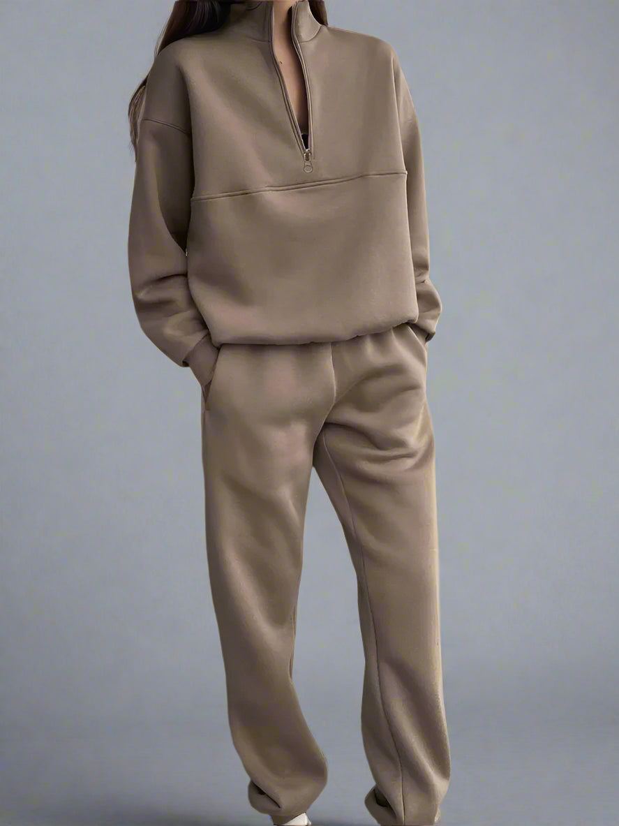 סט חליפה עם רוכסן מרלו