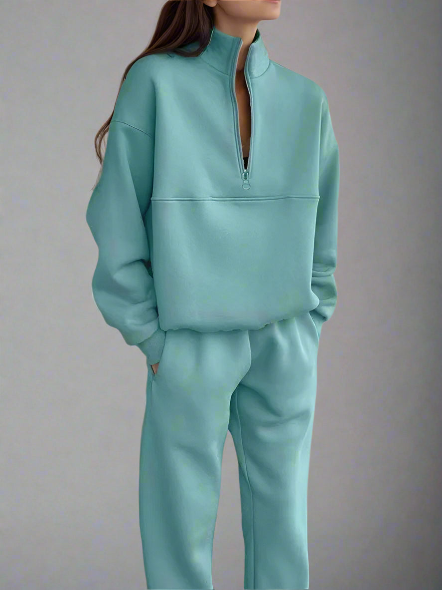 סט חליפה עם רוכסן מרלו