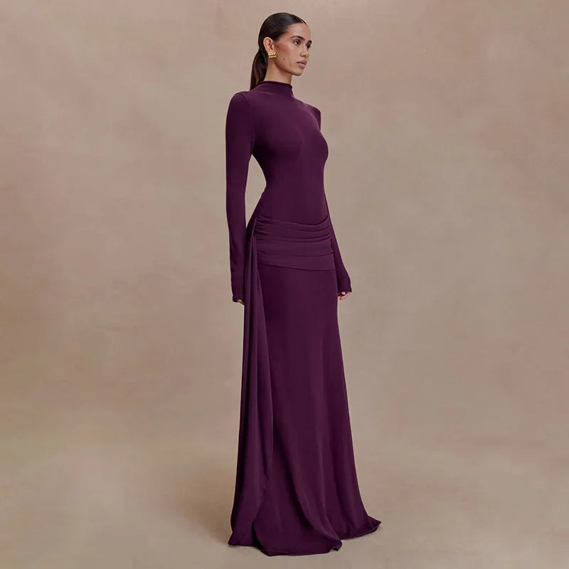 שמלה ארוכה דגם ונסה