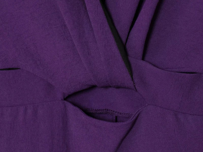 שמלה סגולה ארוכה אלין